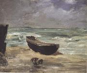 Edouard Manet Maree montante (mk40) oil on canvas
